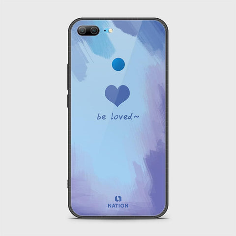 Huawei Honor 9 Lite Cover - Onation Heart Series - HQ Ultra Shine Premium Infinity Glass Soft Silicon Borders Case