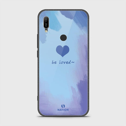 Huawei Y6s 2019 Cover - Onation Heart Series - HQ Ultra Shine Premium Infinity Glass Soft Silicon Borders Case