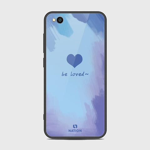 Xiaomi Redmi Go Cover - Onation Heart Series - HQ Ultra Shine Premium Infinity Glass Soft Silicon Borders Case