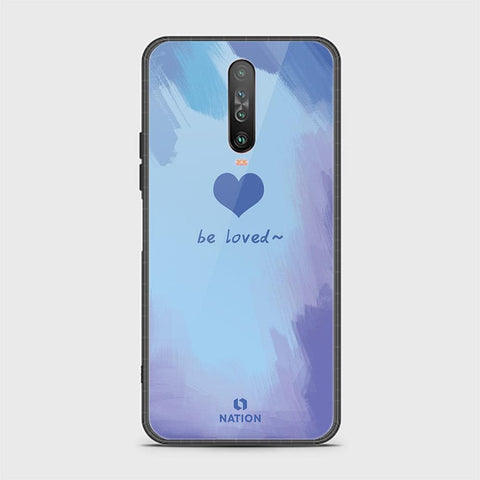 Xiaomi Redmi K30 Cover - ONation Heart Series - HQ Ultra Shine Premium Infinity Glass Soft Silicon Borders Case