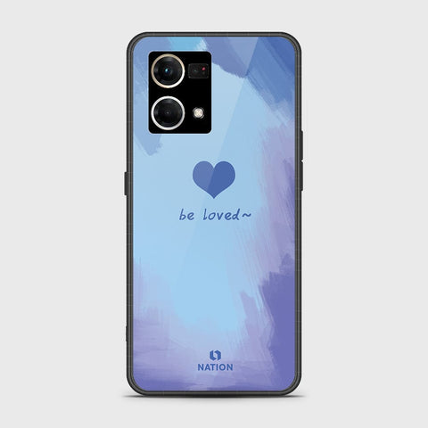 Oppo F21 Pro 4G Cover - ONation Heart Series - HQ Ultra Shine Premium Infinity Glass Soft Silicon Borders Case