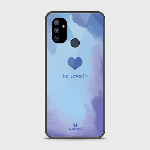 OnePlus Nord N100 Cover- Onation Heart Series - HQ Ultra Shine Premium Infinity Glass Soft Silicon Borders Case