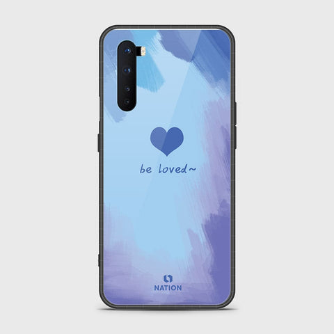 OnePlus Nord Cover- Onation Heart Series - HQ Ultra Shine Premium Infinity Glass Soft Silicon Borders Case