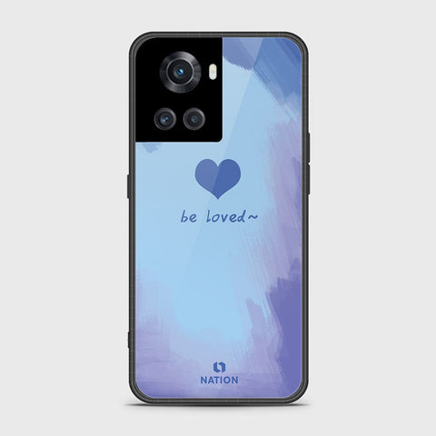 OnePlus 10R Cover- Onation Heart Series - HQ Ultra Shine Premium Infinity Glass Soft Silicon Borders Case