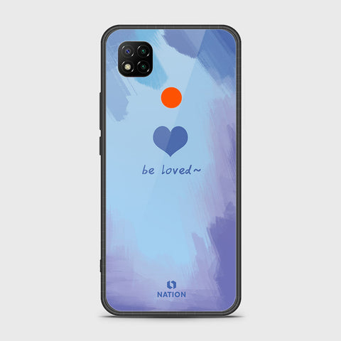 Xiaomi Redmi 9C Cover- Onation Heart Series - HQ Ultra Shine Premium Infinity Glass Soft Silicon Borders Case