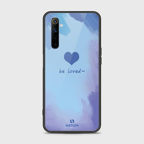 Realme 6 Cover - ONation Heart Series - HQ Ultra Shine Premium Infinity Glass Soft Silicon Borders Case