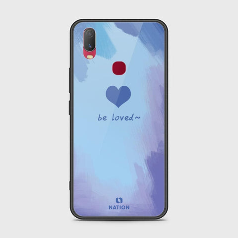 Vivo Y11 2019 Cover - ONation Heart Series - HQ Ultra Shine Premium Infinity Glass Soft Silicon Borders Case