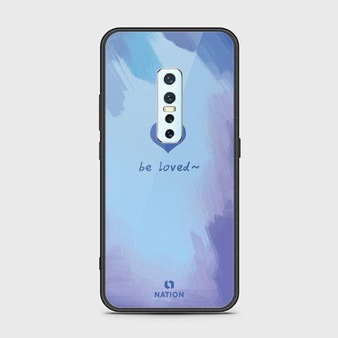 Vivo V17 Pro Cover - ONation Heart Series - HQ Ultra Shine Premium Infinity Glass Soft Silicon Borders Case