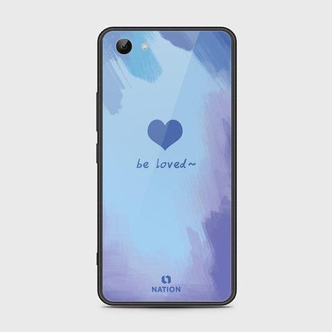 Vivo Y81 Cover - ONation Heart Series - HQ Ultra Shine Premium Infinity Glass Soft Silicon Borders Case