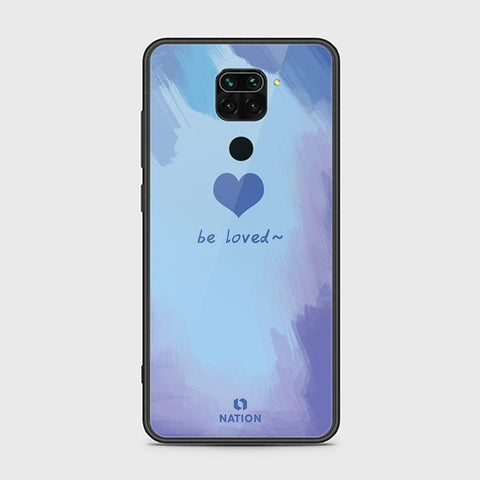 Xiaomi Redmi Note 9 Cover - ONation Heart Series - HQ Ultra Shine Premium Infinity Glass Soft Silicon Borders Case