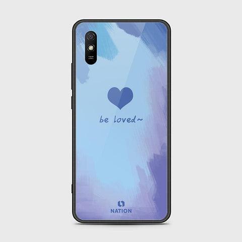 Xiaomi Redmi 9i Cover - ONation Heart Series - HQ Ultra Shine Premium Infinity Glass Soft Silicon Borders Case