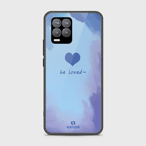 Realme 8 Pro Cover - ONation Heart Series - HQ Ultra Shine Premium Infinity Glass Soft Silicon Borders Case