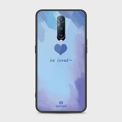 OPPO R17 Pro Cover - ONation Heart Series - HQ Ultra Shine Premium Infinity Glass Soft Silicon Borders Case