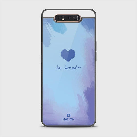Samsung Galaxy A90 5G Cover - ONation Heart Series - HQ Ultra Shine Premium Infinity Glass Soft Silicon Borders Case