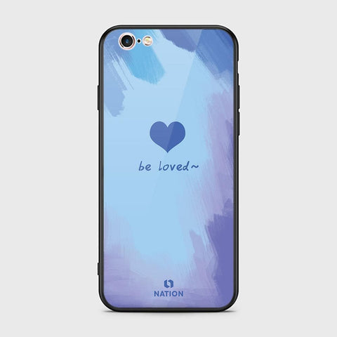 iPhone 6s Plus / 6 Plus Cover - ONation Heart Series - HQ Ultra Shine Premium Infinity Glass Soft Silicon Borders Case