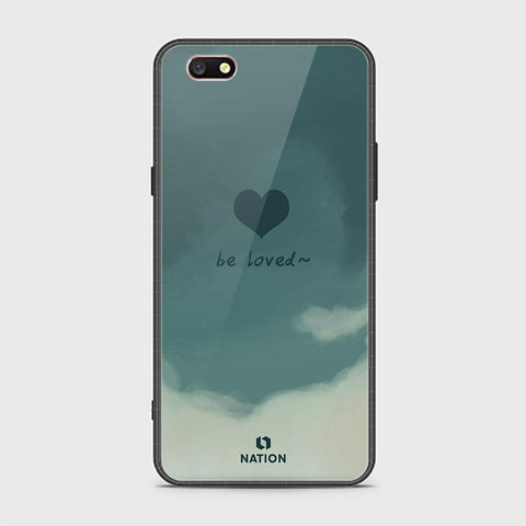 Oppo A77 Cover - ONation Heart Series - HQ Ultra Shine Premium Infinity Glass Soft Silicon Borders Case