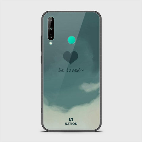 Honor 9C Cover - ONation Heart Series - HQ Ultra Shine Premium Infinity Glass Soft Silicon Borders Case