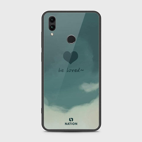 Huawei Honor 10 Lite Cover - ONation Heart Series - HQ Ultra Shine Premium Infinity Glass Soft Silicon Borders Case