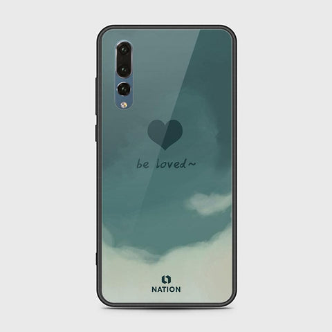 Huawei P20 Pro Cover - ONation Heart Series - HQ Ultra Shine Premium Infinity Glass Soft Silicon Borders Case