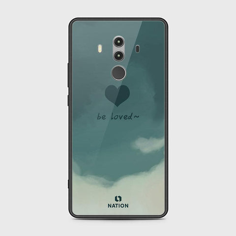 Huawei Mate 10 Pro Cover - ONation Heart Series - HQ Ultra Shine Premium Infinity Glass Soft Silicon Borders Case