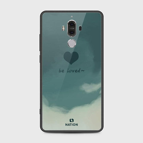 Huawei Mate 9 Cover - ONation Heart Series - HQ Ultra Shine Premium Infinity Glass Soft Silicon Borders Case