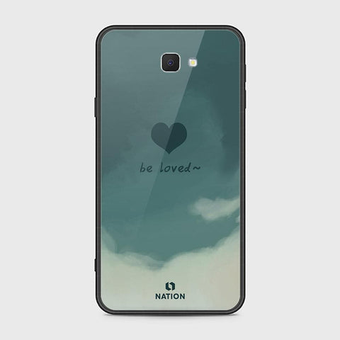 Samsung Galaxy J7 Prime Cover - ONation Heart Series - HQ Ultra Shine Premium Infinity Glass Soft Silicon Borders Case