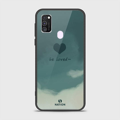 Samsung Galaxy M30s Cover - Onation Heart Series - HQ Ultra Shine Premium Infinity Glass Soft Silicon Borders Case