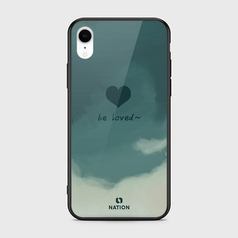 iPhone XR Cover - Onation Heart Series - HQ Ultra Shine Premium Infinity Glass Soft Silicon Borders Case