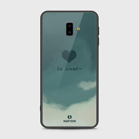 Samsung Galaxy J6 Plus 2018 Cover - Onation Heart Series - HQ Ultra Shine Premium Infinity Glass Soft Silicon Borders Case