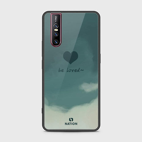 Vivo V15 Pro Cover - Onation Heart Series - HQ Ultra Shine Premium Infinity Glass Soft Silicon Borders Case