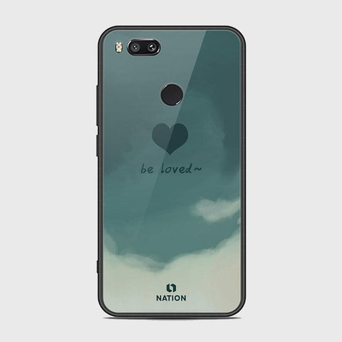 Xiaomi Mi A1 Cover - Onation Heart Series - HQ Ultra Shine Premium Infinity Glass Soft Silicon Borders Case