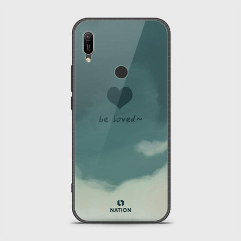 Huawei Y6s 2019 Cover - Onation Heart Series - HQ Ultra Shine Premium Infinity Glass Soft Silicon Borders Case