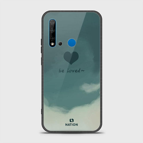 Huawi P20 Lite 2019 Cover - Onation Heart Series - HQ Ultra Shine Premium Infinity Glass Soft Silicon Borders Case