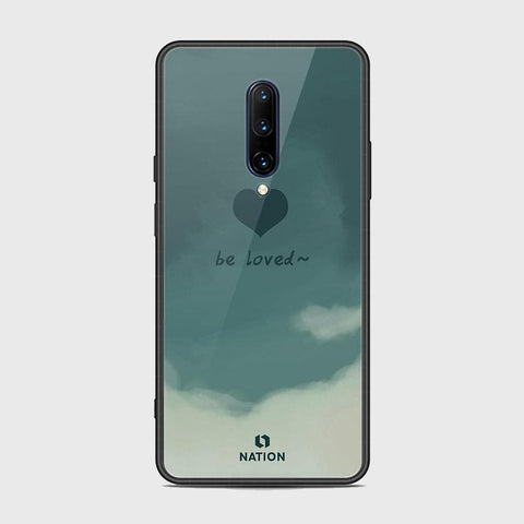 OnePlus 7 Pro Cover - Onation Heart Series - D241 - HQ Ultra Shine Premium Infinity Glass Soft Silicon Borders Case ( Fast Delivery )