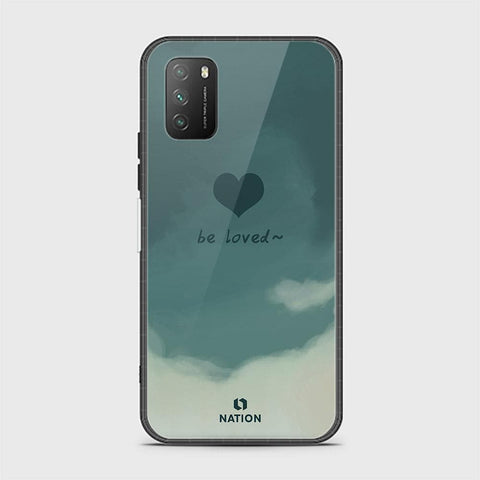 Xiaomi Poco M3 Cover - ONation Heart Series - HQ Ultra Shine Premium Infinity Glass Soft Silicon Borders Case