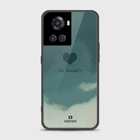 OnePlus 10R Cover- Onation Heart Series - HQ Ultra Shine Premium Infinity Glass Soft Silicon Borders Case