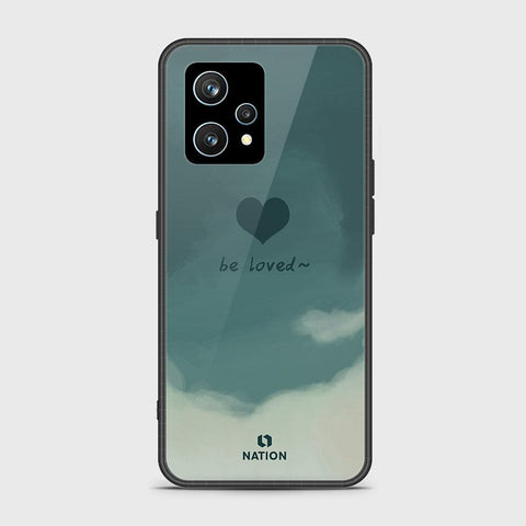 Realme 9 4G Cover- Onation Heart Series - HQ Ultra Shine Premium Infinity Glass Soft Silicon Borders Case