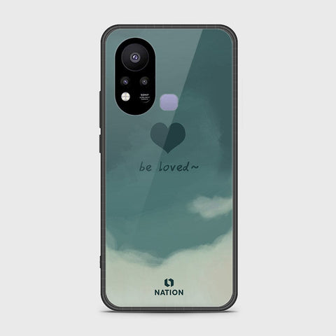 Infinix Hot 11s Cover- Onation Heart Series - HQ Ultra Shine Premium Infinity Glass Soft Silicon Borders Case