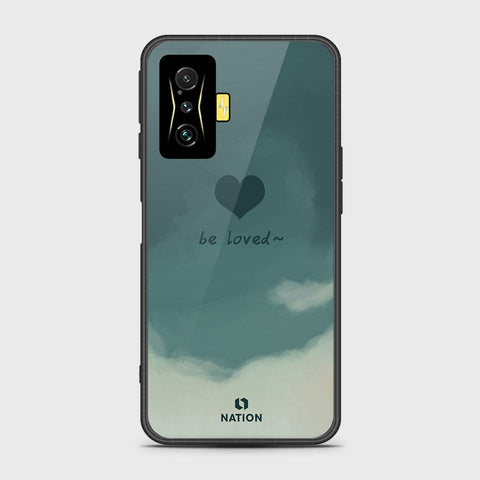 Xiaomi Poco F4 GT Cover- Onation Heart Series - HQ Ultra Shine Premium Infinity Glass Soft Silicon Borders Case