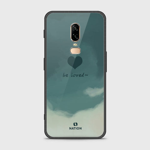 OnePlus 6 Cover- Onation Heart Series - HQ Ultra Shine Premium Infinity Glass Soft Silicon Borders Case