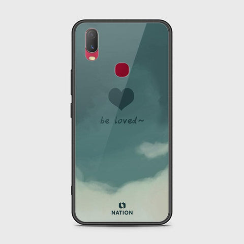 Vivo Y11 2019 Cover - ONation Heart Series - HQ Ultra Shine Premium Infinity Glass Soft Silicon Borders Case