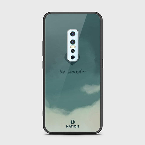 Vivo V17 Pro Cover - ONation Heart Series - HQ Ultra Shine Premium Infinity Glass Soft Silicon Borders Case