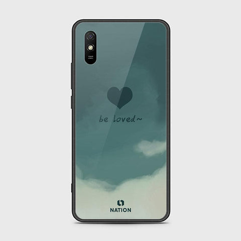 Xiaomi Redmi 9i Cover - ONation Heart Series - HQ Ultra Shine Premium Infinity Glass Soft Silicon Borders Case