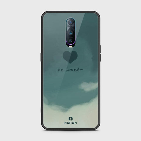 OPPO R17 Pro Cover - ONation Heart Series - HQ Ultra Shine Premium Infinity Glass Soft Silicon Borders Case