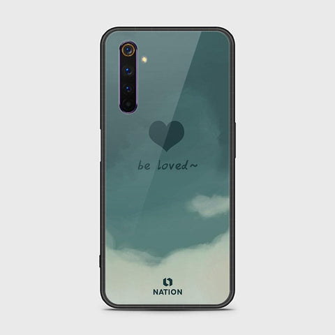 Realme 6 Pro Cover - ONation Heart Series - HQ Ultra Shine Premium Infinity Glass Soft Silicon Borders Case