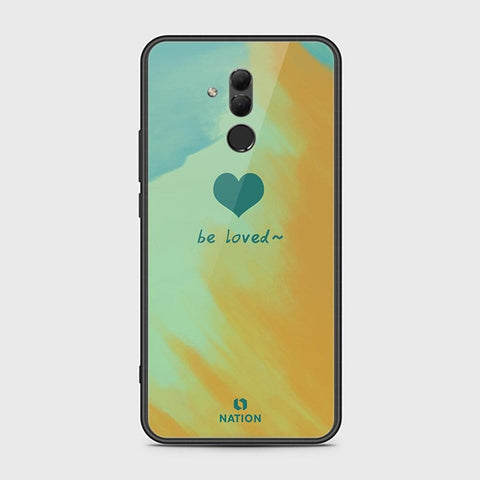 Huawei Mate 20 Lite Cover - ONation Heart Series - HQ Ultra Shine Premium Infinity Glass Soft Silicon Borders Case