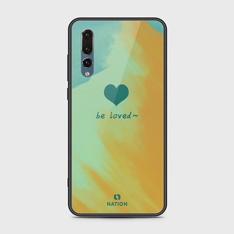 Huawei P20 Pro Cover - ONation Heart Series - HQ Ultra Shine Premium Infinity Glass Soft Silicon Borders Case