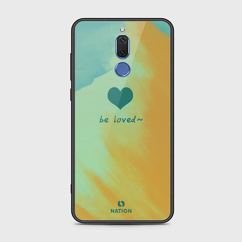 Huawei Mate 10 Lite Cover - ONation Heart Series - HQ Ultra Shine Premium Infinity Glass Soft Silicon Borders Case