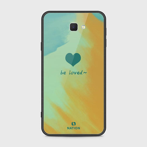 Samsung Galaxy J7 Prime Cover - ONation Heart Series - HQ Ultra Shine Premium Infinity Glass Soft Silicon Borders Case