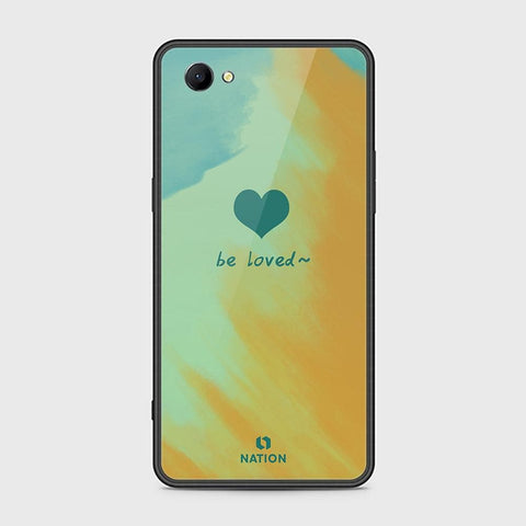 Oppo A3 Cover - Onation Heart Series - HQ Ultra Shine Premium Infinity Glass Soft Silicon Borders Case